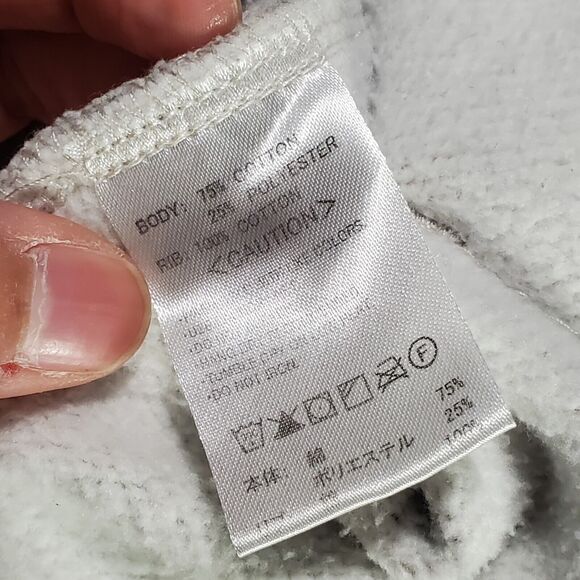 Undefeated Hoodie Mens M Raglan Sleeve Hash Mark Logo Grunge Urban Anti-Social - Picture 9 of 12